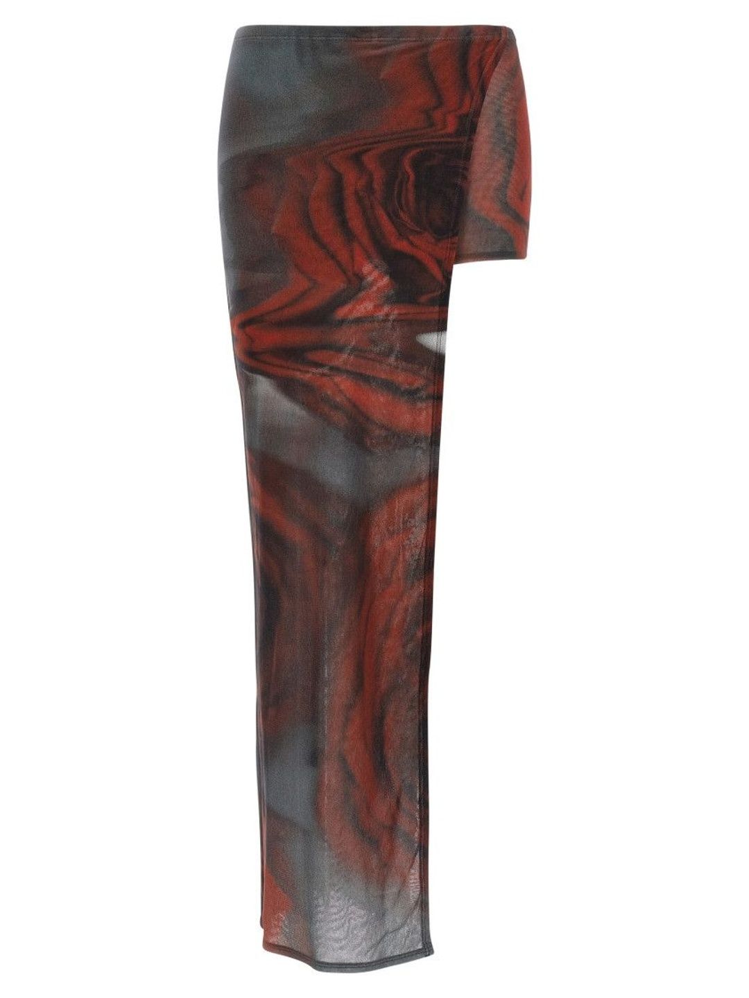 jean paul gaultier Multicolor The Red Blurry Roses skort-picture-30