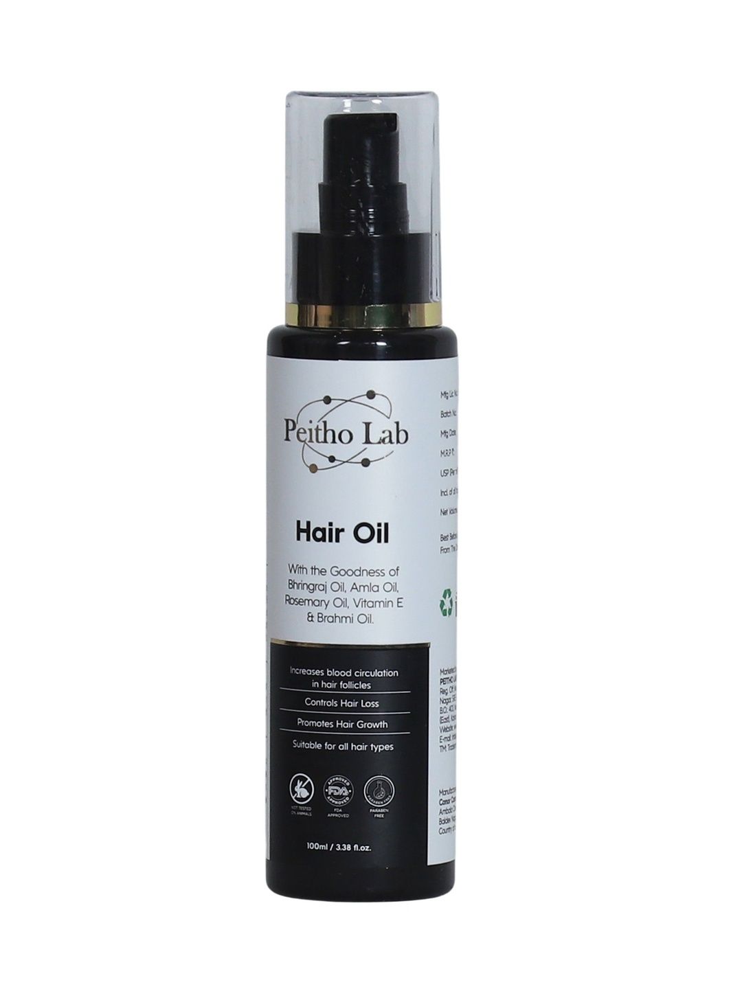 Peitho Lab Hair Growth Hair Oil With Amla Oil - 100 ml-picture-15