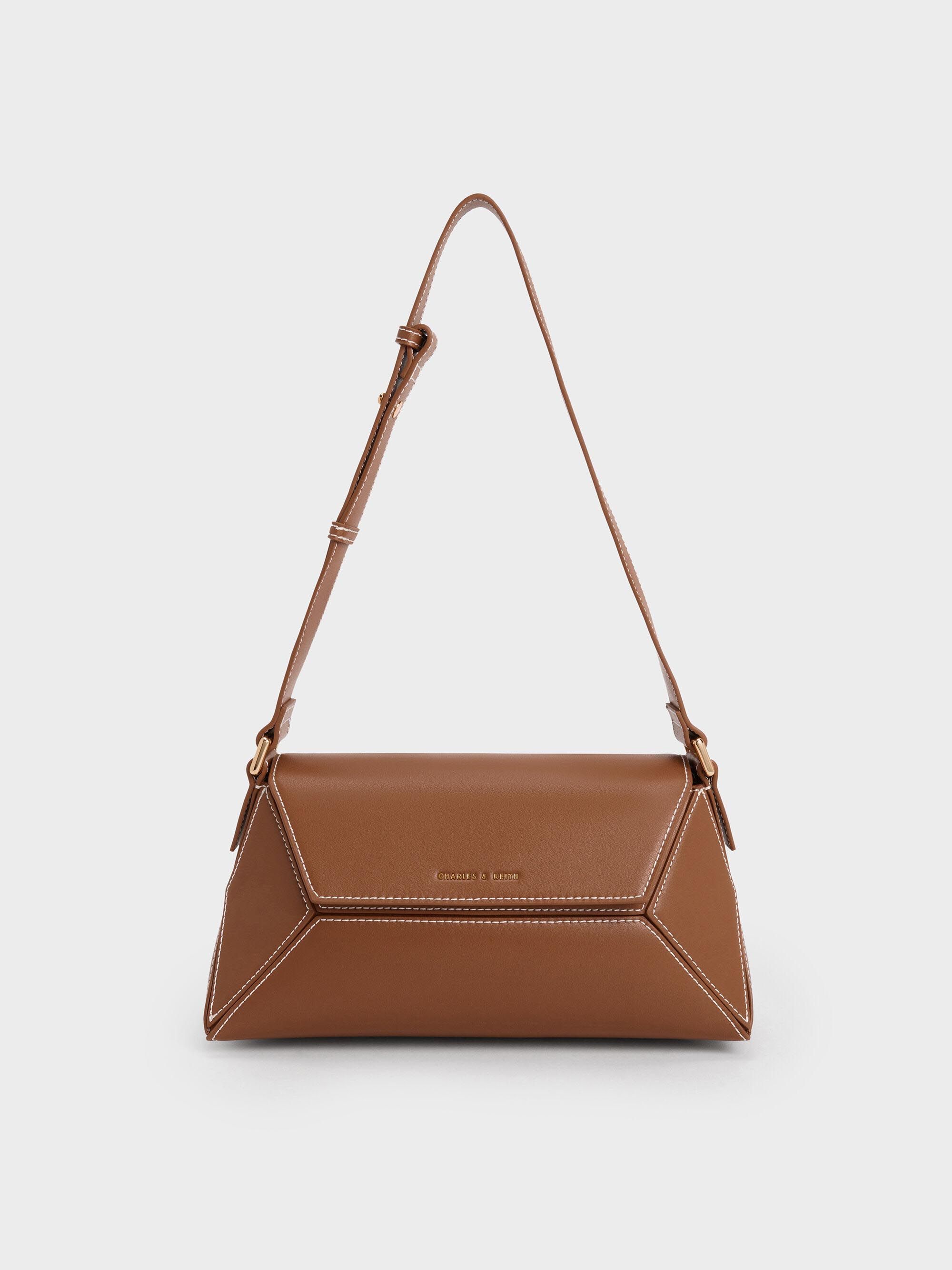 CHARLES & KEITH Nasrin Geometric Shoulder Bag-picture-27