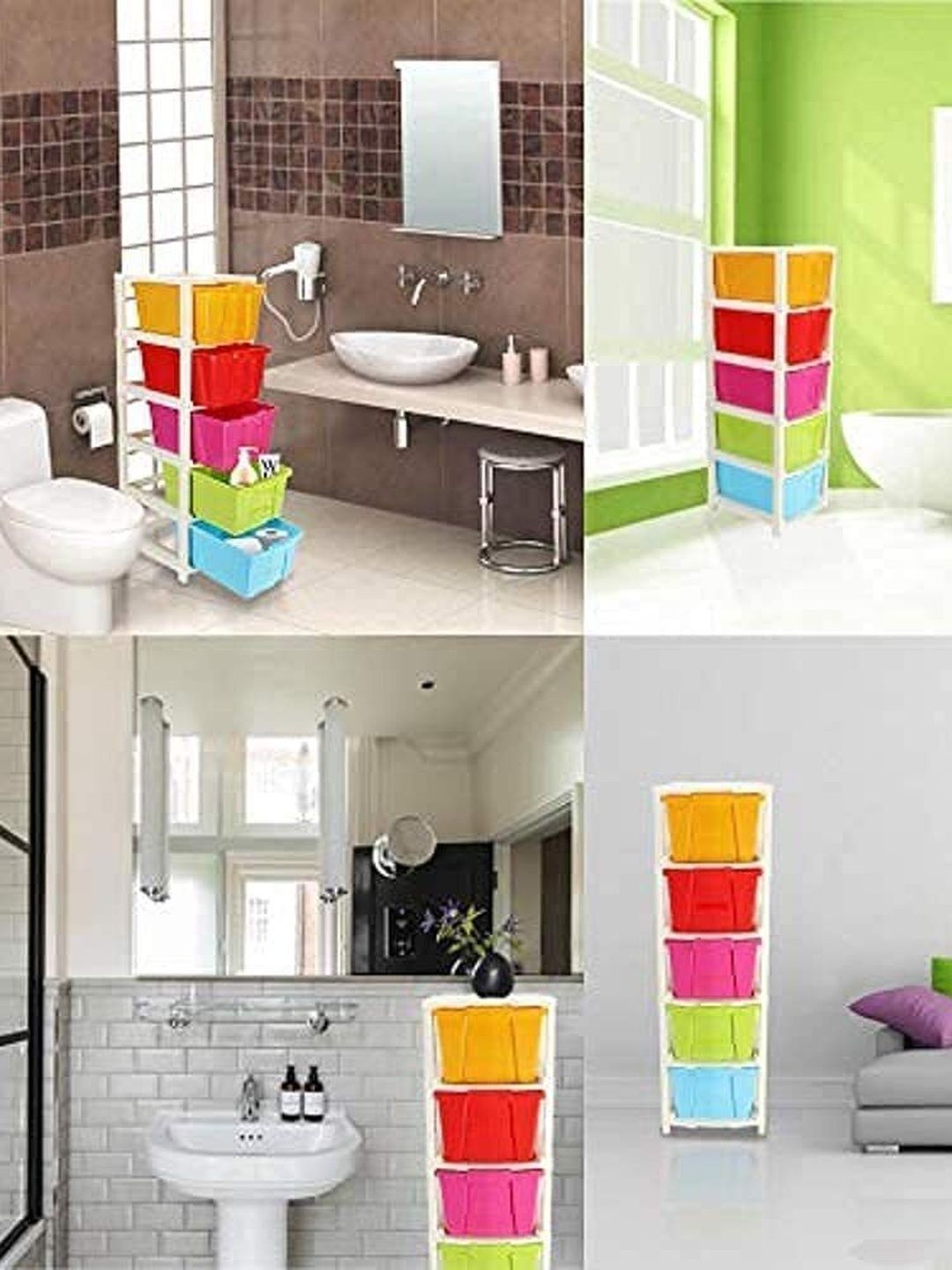 PSA Multicoloured Set of 1 Regular Multi-Utility Organisers-image-29