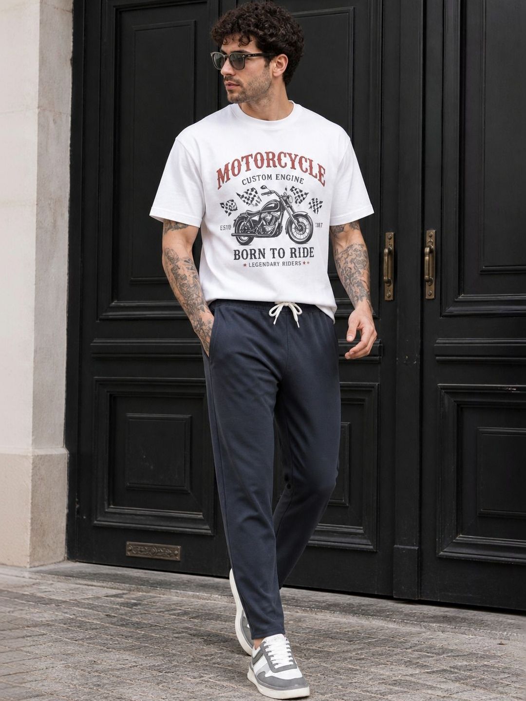 MaverIQ Men Regular Fit Track Pants-picture-27