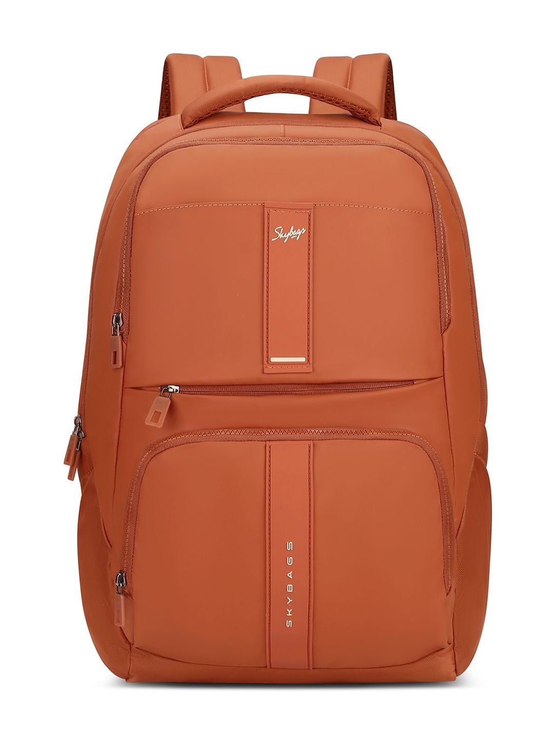 Skybags Unisex Dark Brown 17" Compatible Laptop Backpack with USB Charging Port - 24L-picture-20