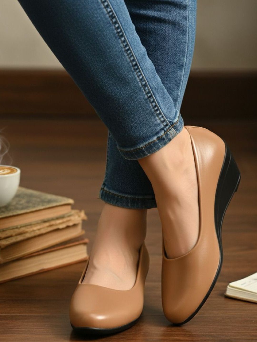 KARADDI Wedge Pumps-picture-17