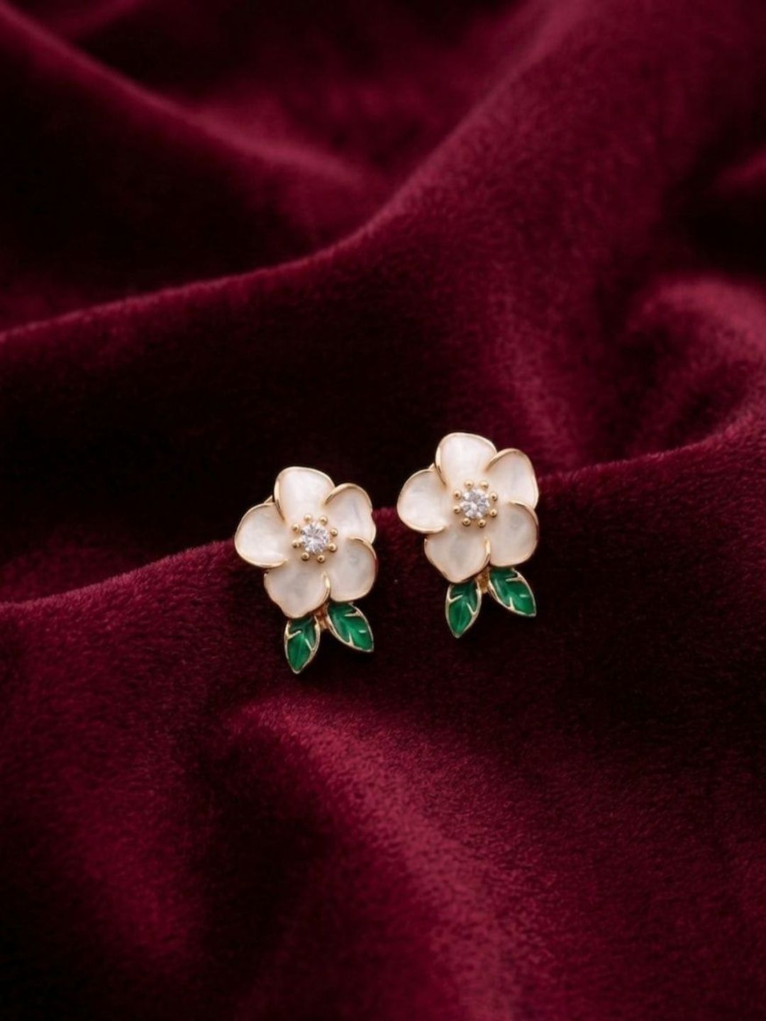 SZN Floral Studs Earrings-picture-35