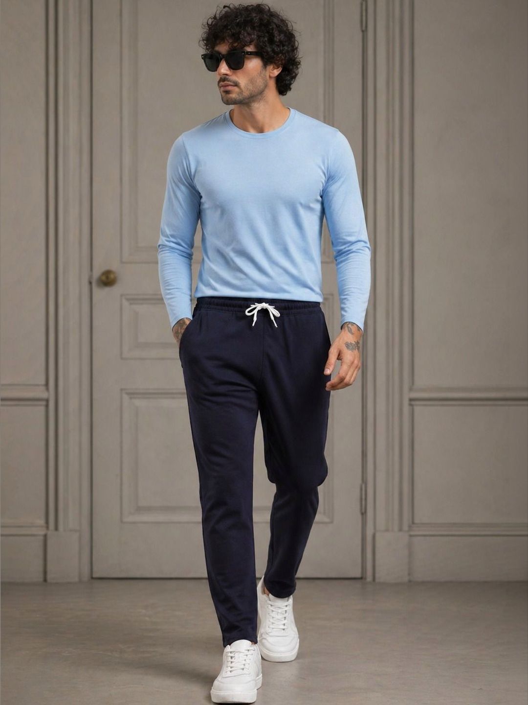 MaverIQ Men Regular Fit Training Track Pants-picture-36