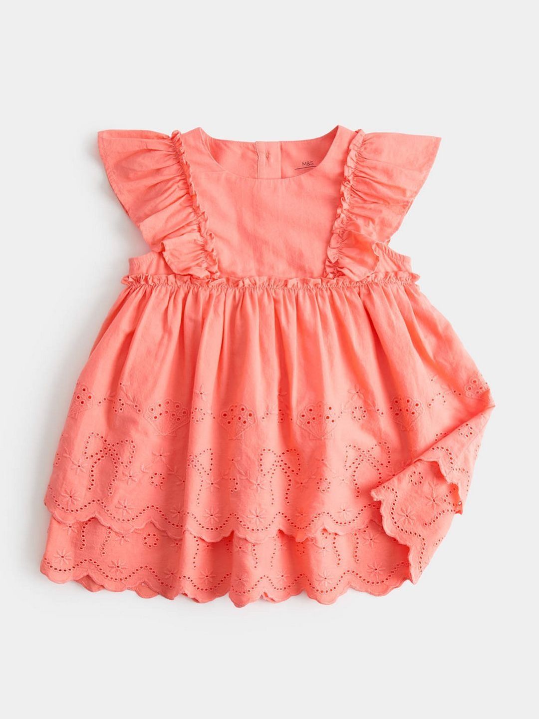 Marks & Spencer Embroidered Fit & Flare Midi Dress-image-43