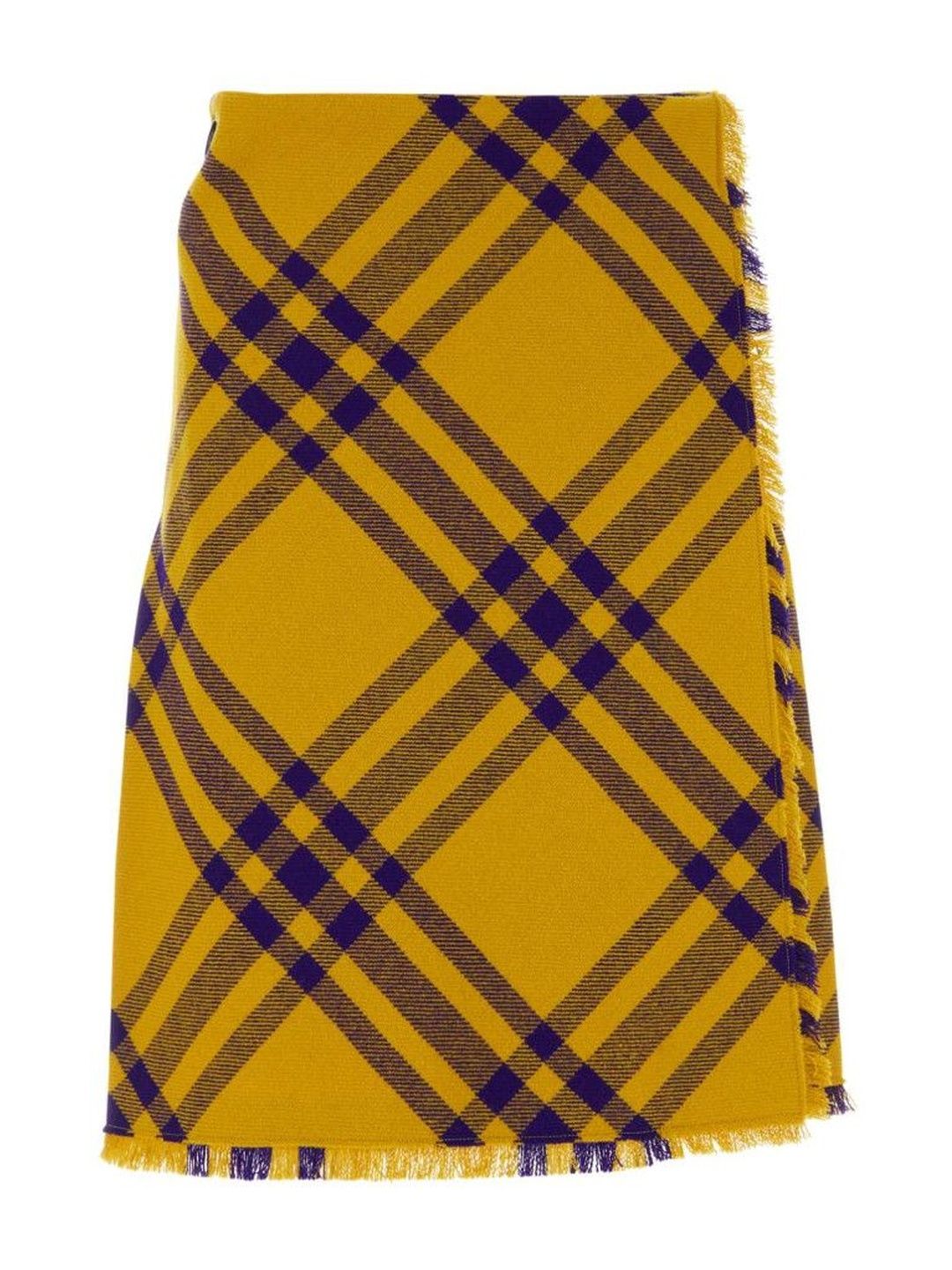 Burberry Women Yellow Wool Skirts-picture-39