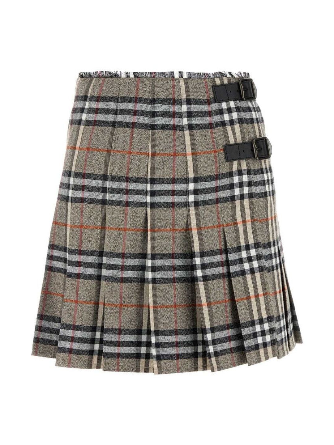 Burberry Women Grey Wool Skirts-picture-40