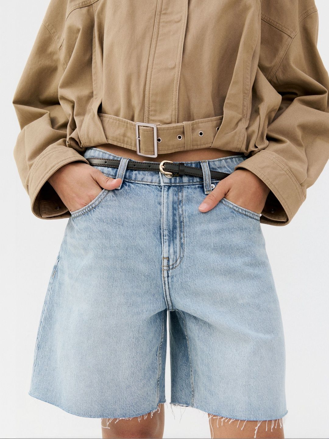 MANGO Women Denim Shorts-picture-42