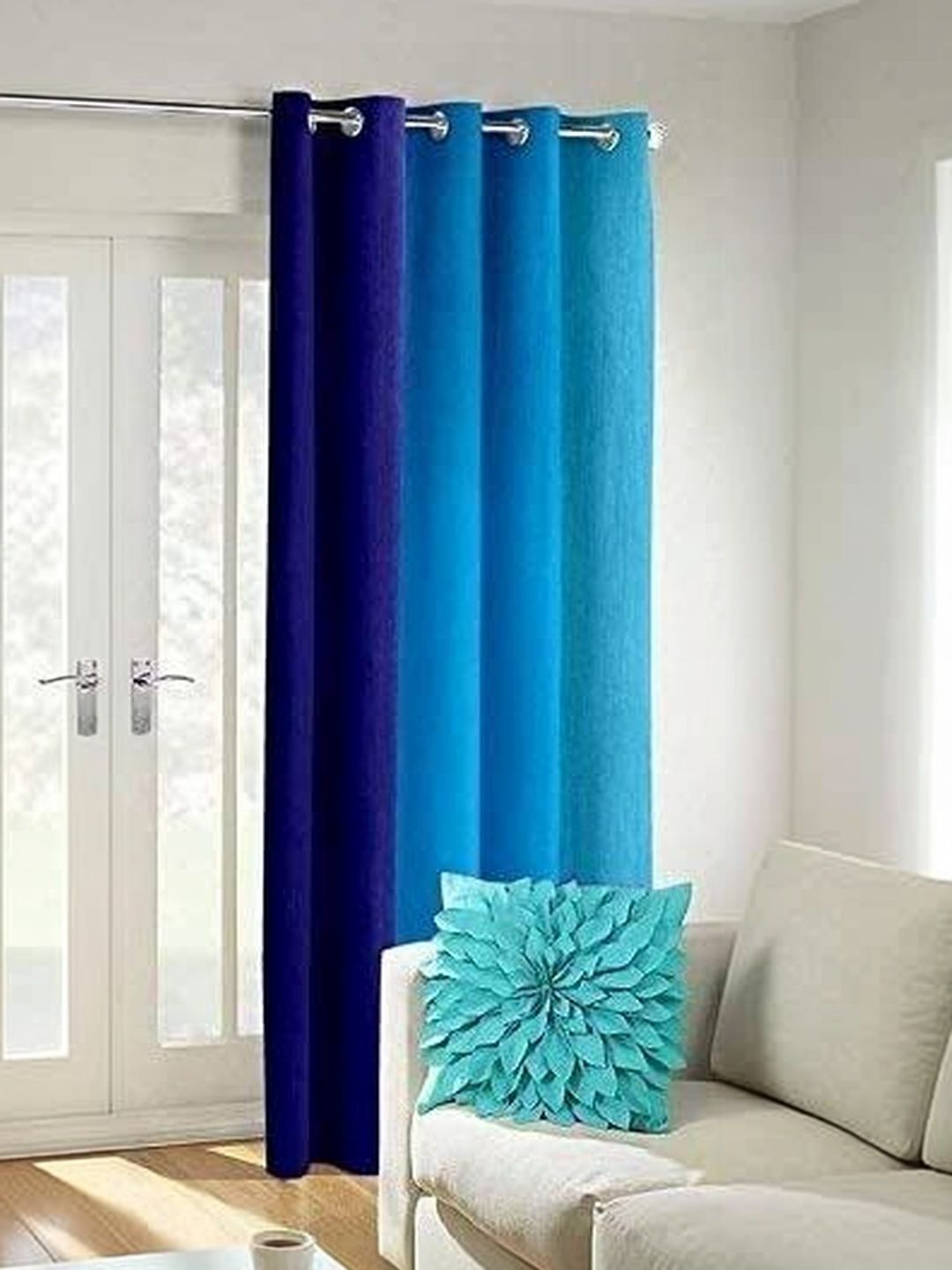 SAI ARPAN Blue Window Curtain-image-10