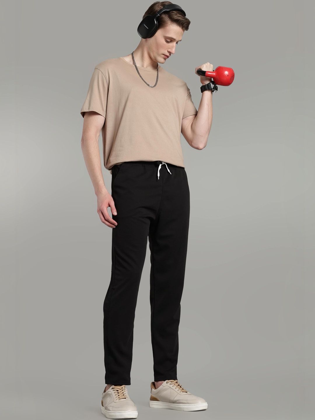 THE BEETEL HOUSE Men Regular Fit Training Track Pants-picture-23
