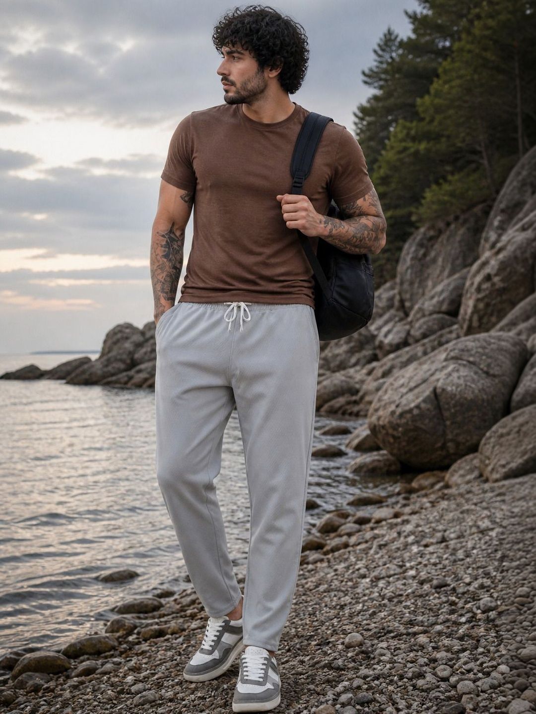 SZN Men Regular Fit Training Joggers-picture-43