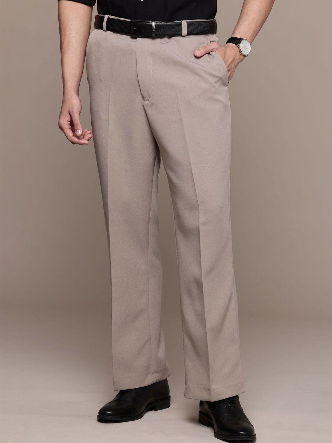 THE BEETEL HOUSE Men Relaxed Trousers-picture-34