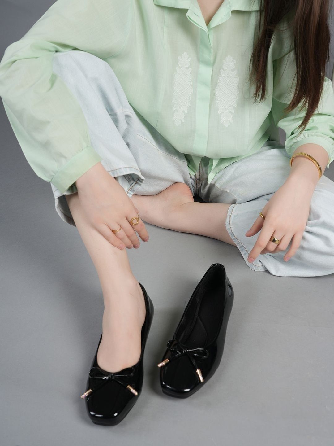 Liscott Women Bows Flats-image-3