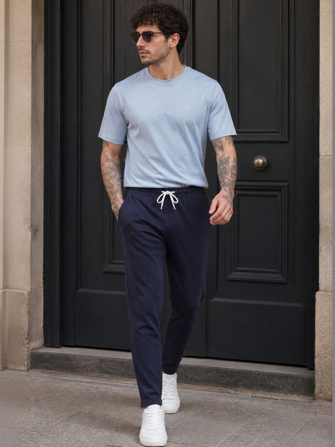 THE BEETEL HOUSE Men Regular Fit Training Joggers-picture-31