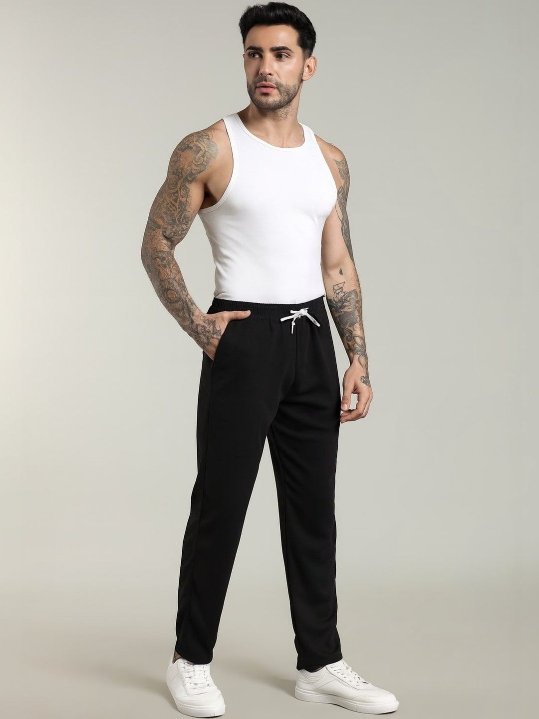 THE BEETEL HOUSE Men Regular Fit Training Track Pants-picture-36