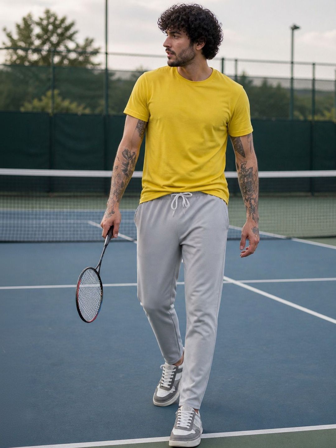 SZN Men Regular Fit Training Track Pants-picture-35