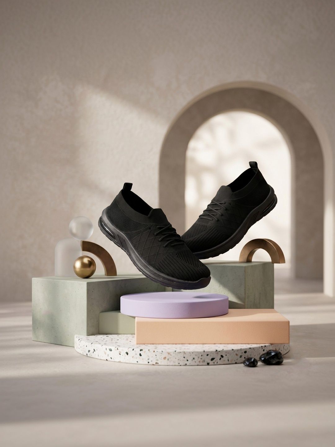 PENNEN Women Textured Sneakers-picture-47