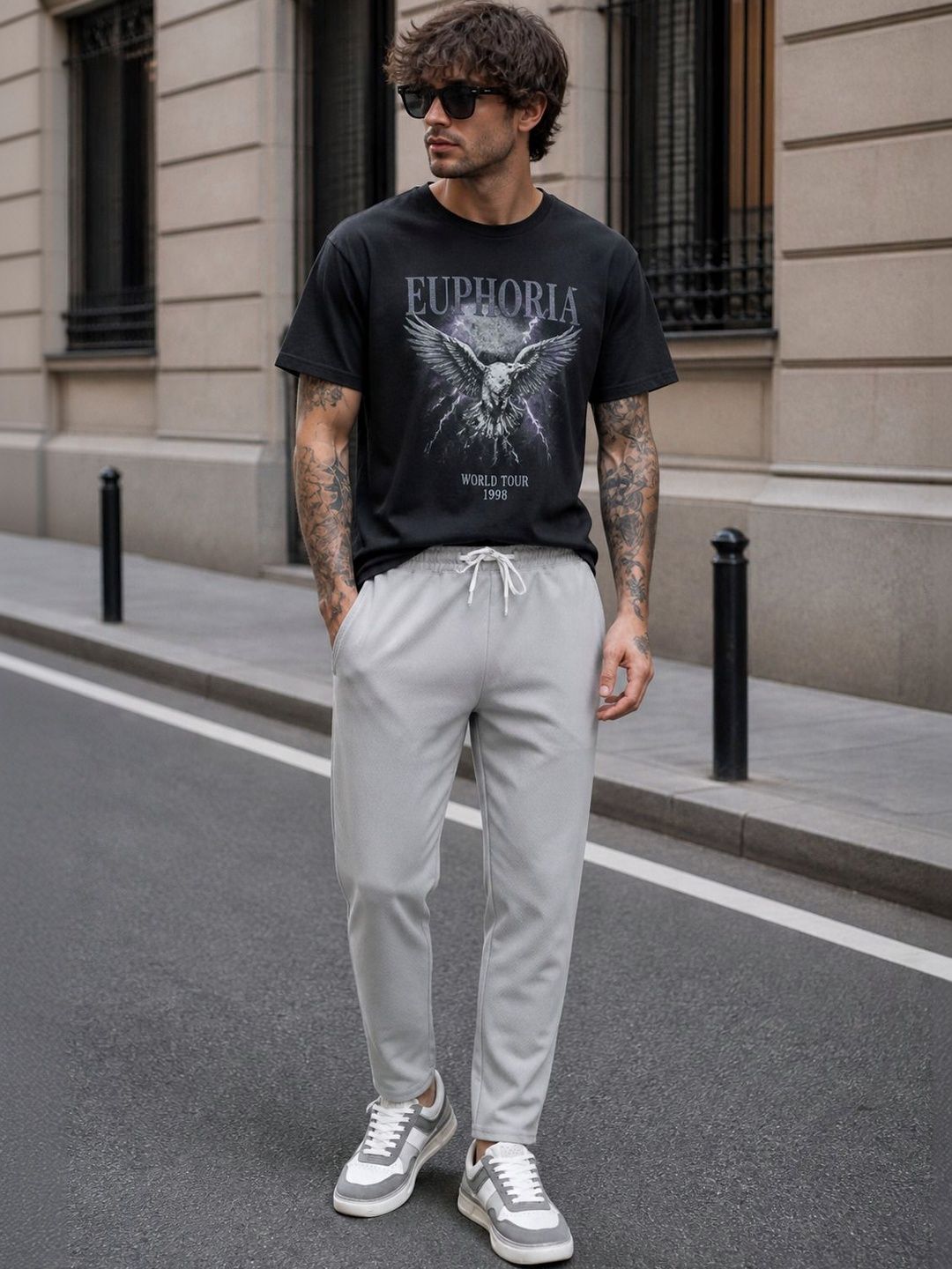 MaverIQ Men Regular Fit Training Track Pants-picture-21