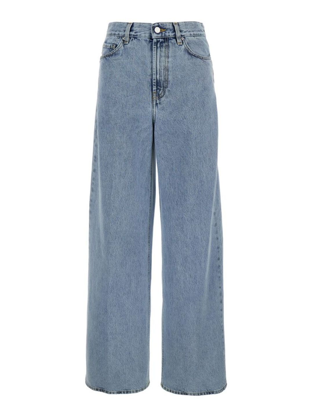 toteme Light Blue Wide Leg Jeans-picture-49