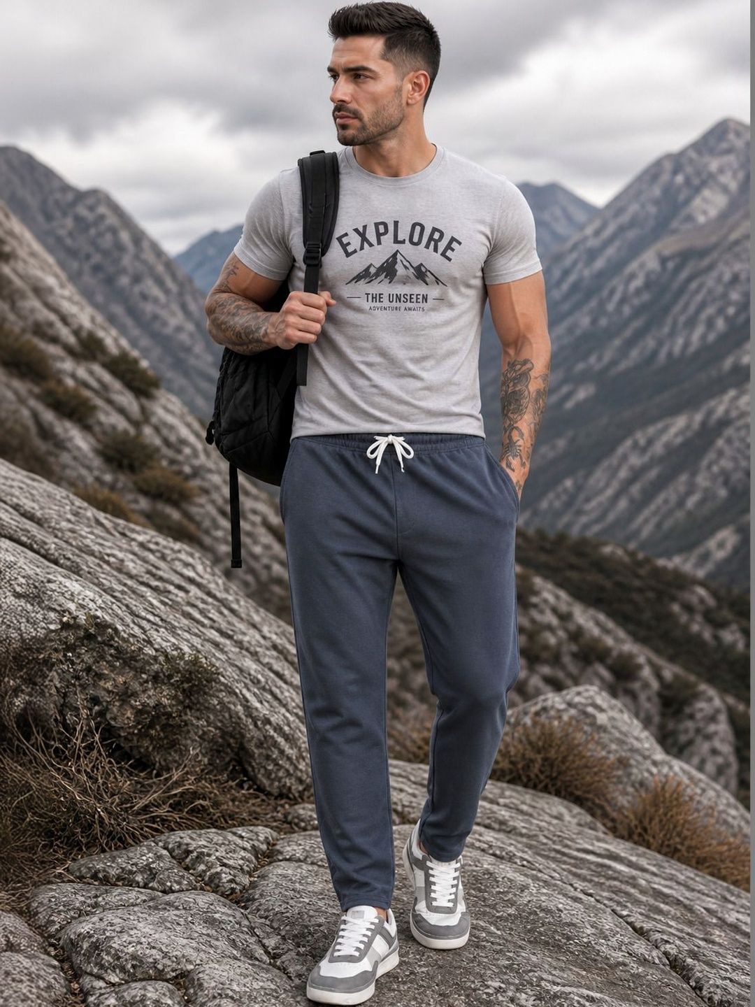 SZN Men Regular Fit Track Pants-picture-35