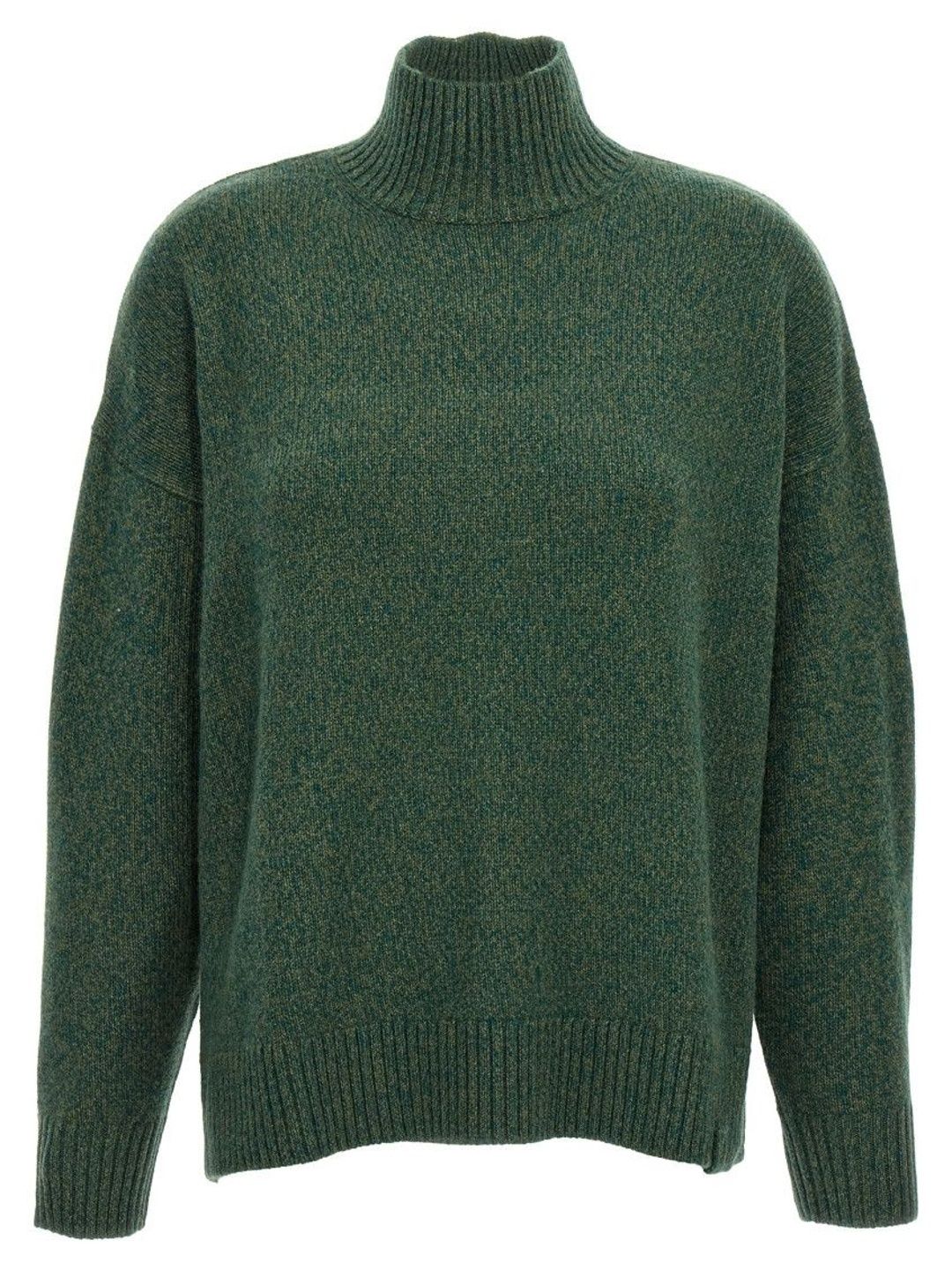 Dark Green Convertible Sweater-image-2