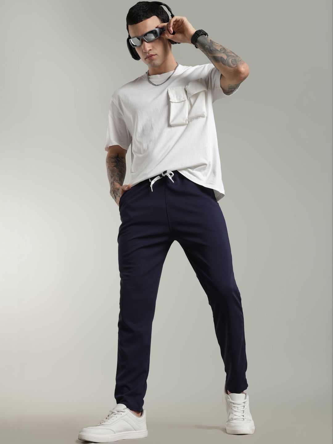 THE BEETEL HOUSE Men Regular Fit Training Track Pants-picture-18
