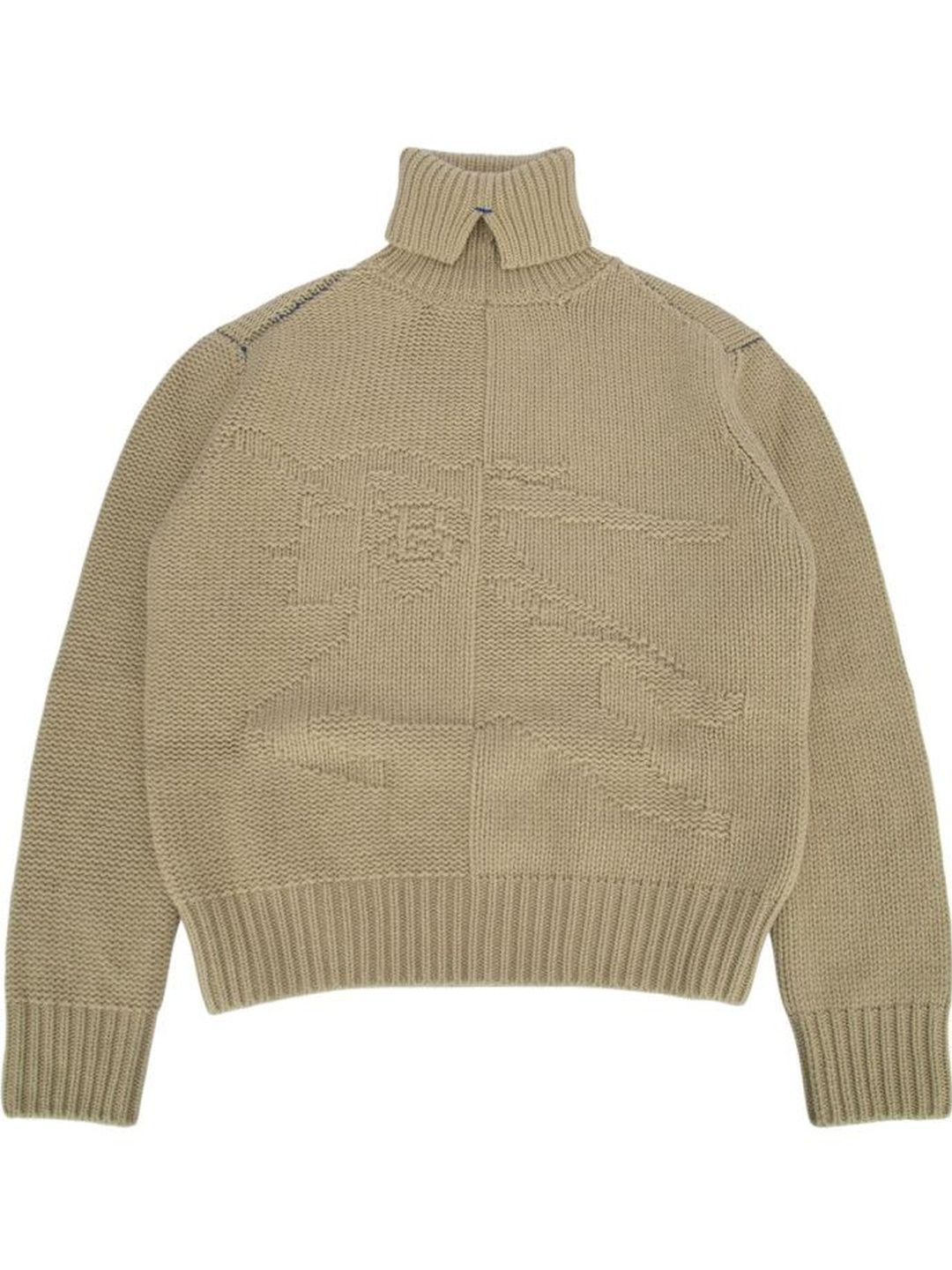 burberry Beige High Neck Sweater-picture-43