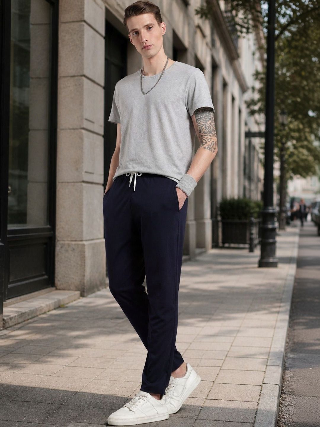 THE BEETEL HOUSE Men Regular Fit Training Track Pants-picture-31
