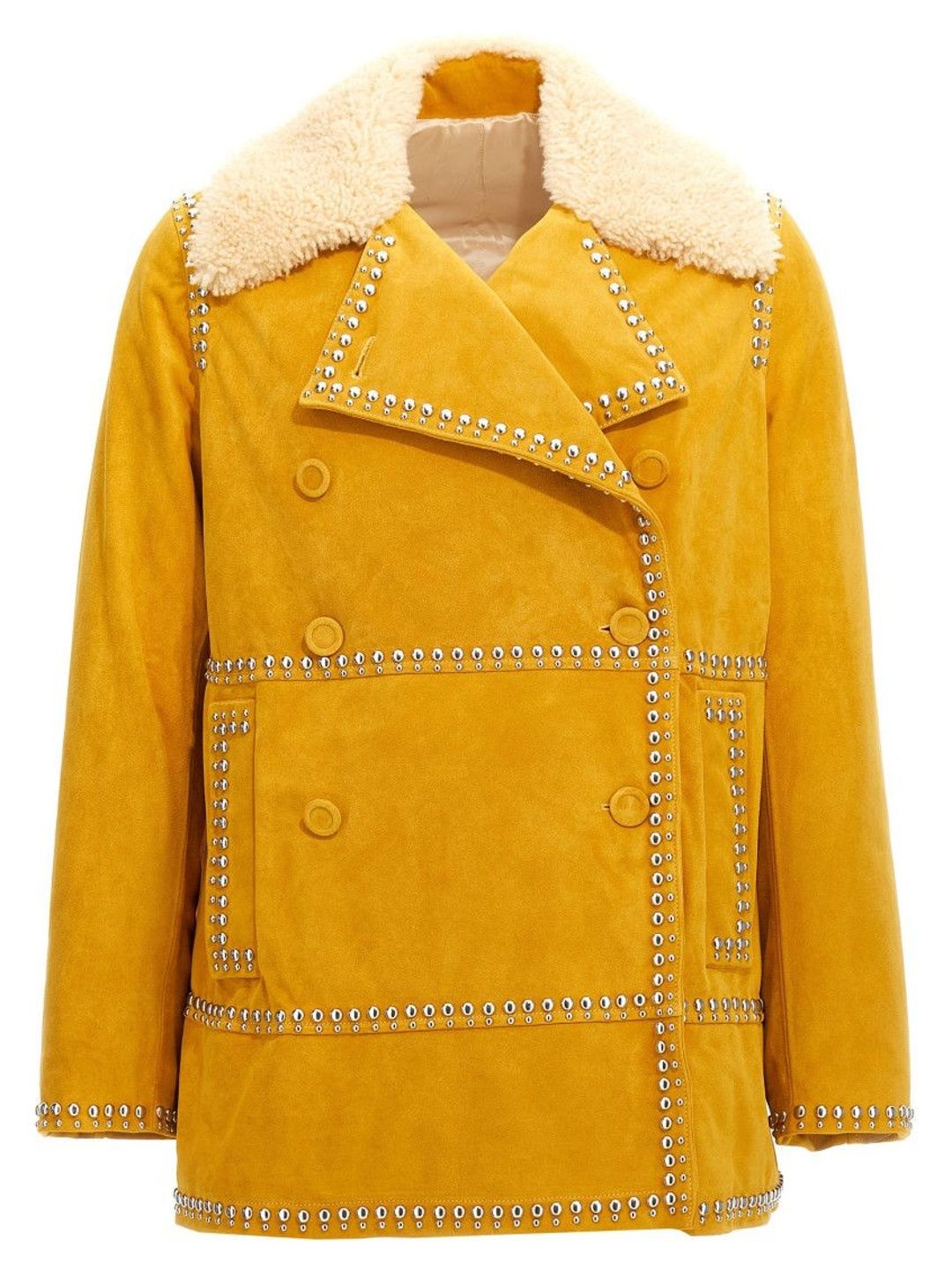 wales bonner Yellow Double Breasted Jacket-picture-57
