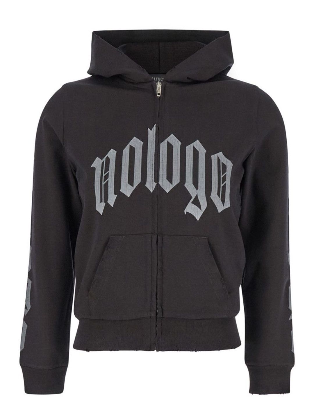 balenciaga Black Zip-Up Hoodie-picture-38