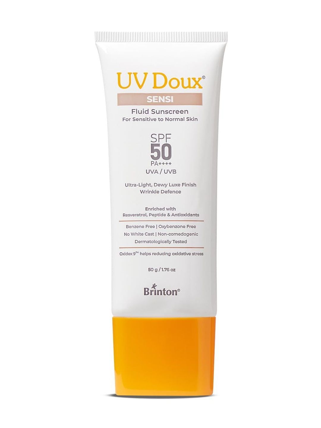 Brinton UV Doux Sensi Fluid Sunscreen SPF 50 PA++++ - 50 g-picture-34