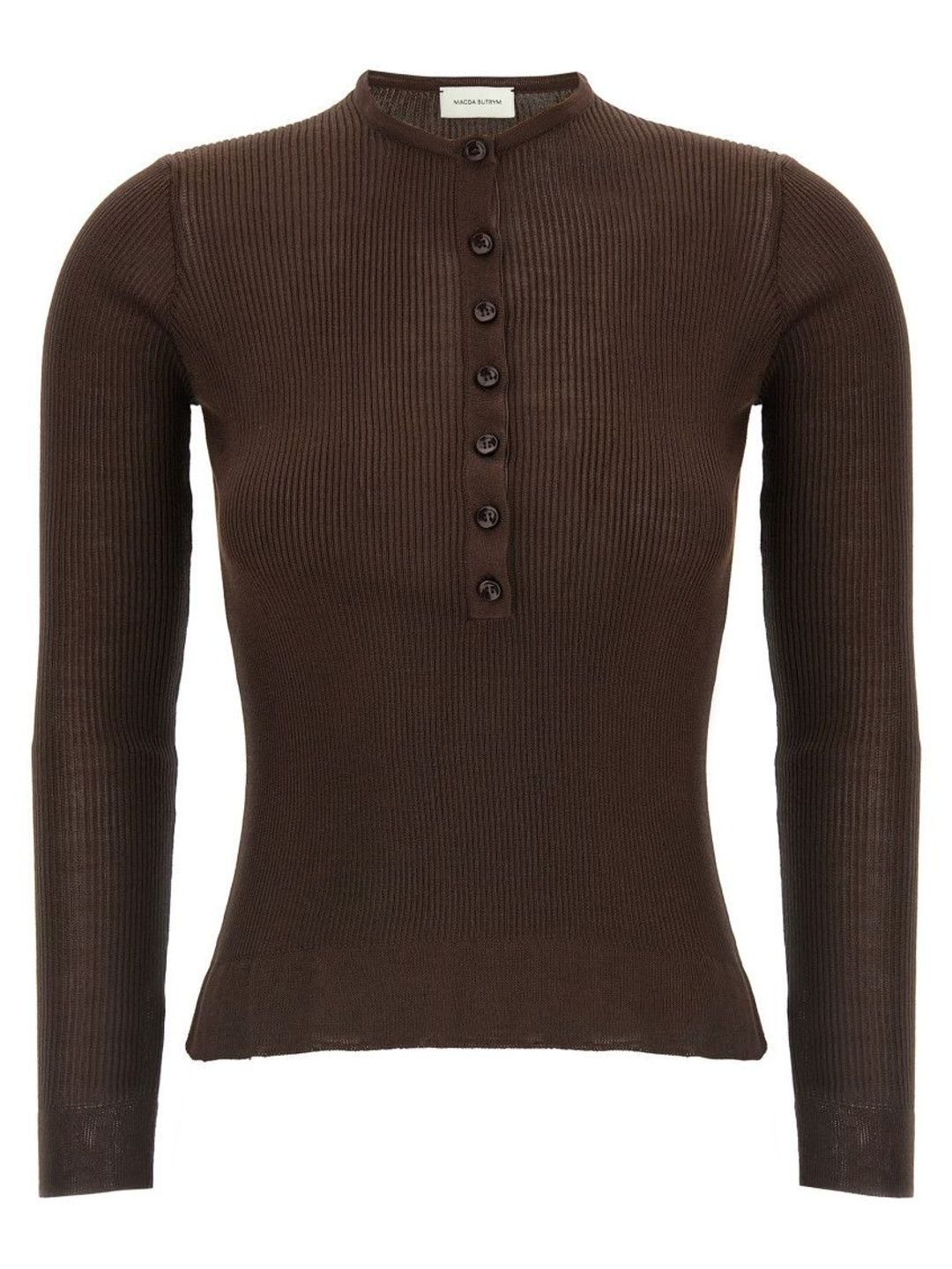 magda butrym Brown 20 Silk sweater-picture-56