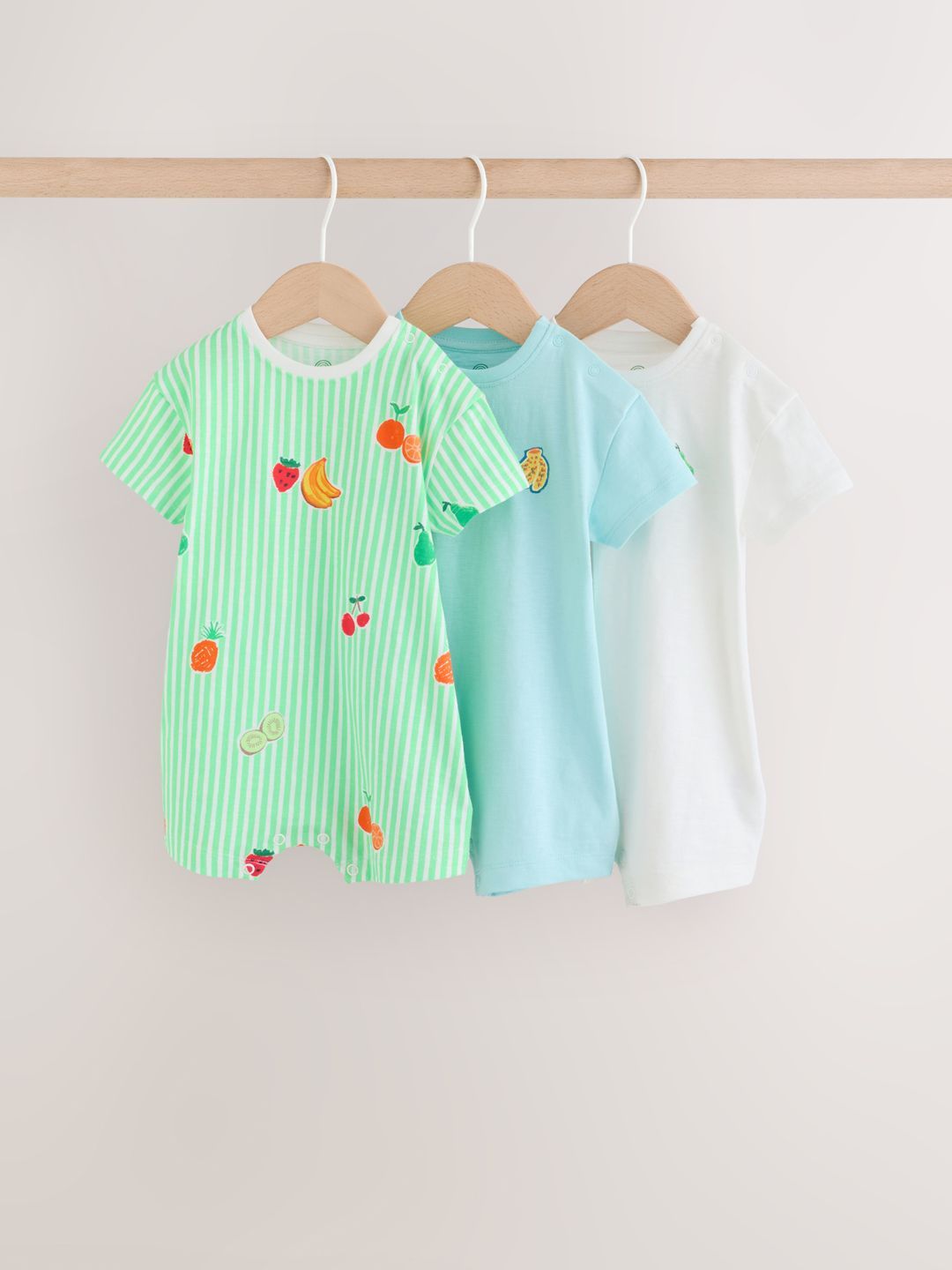 NEXT Pack of 3 Baby Rompers-picture-45