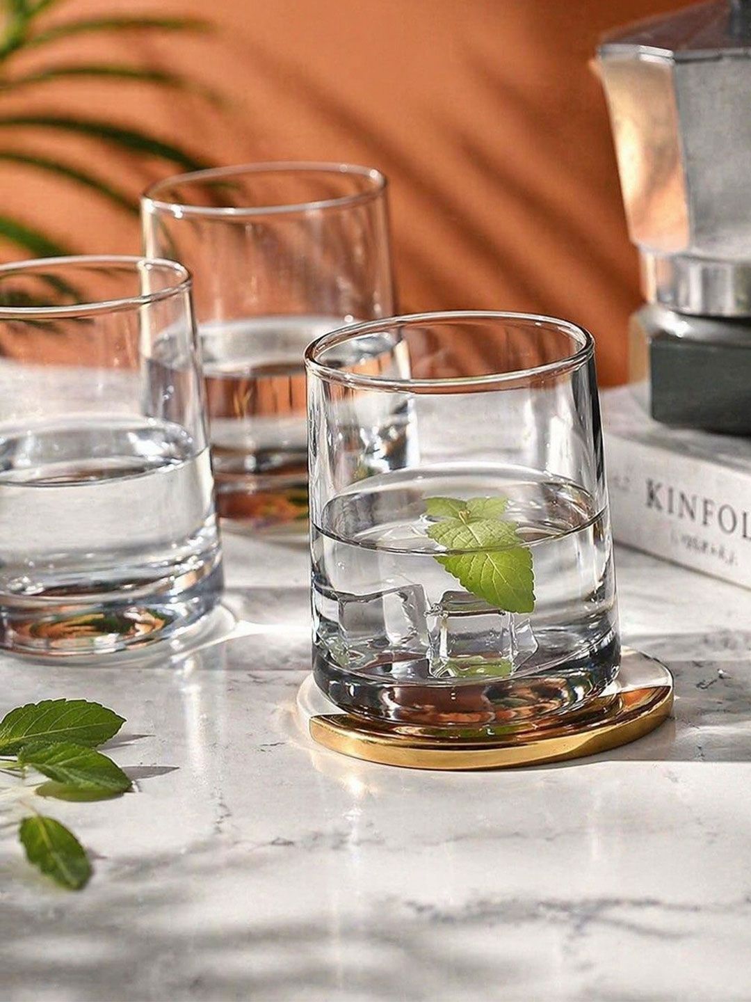PrimeWorld Transparent 6 Easy to Clean Glass Water Glass-picture-25