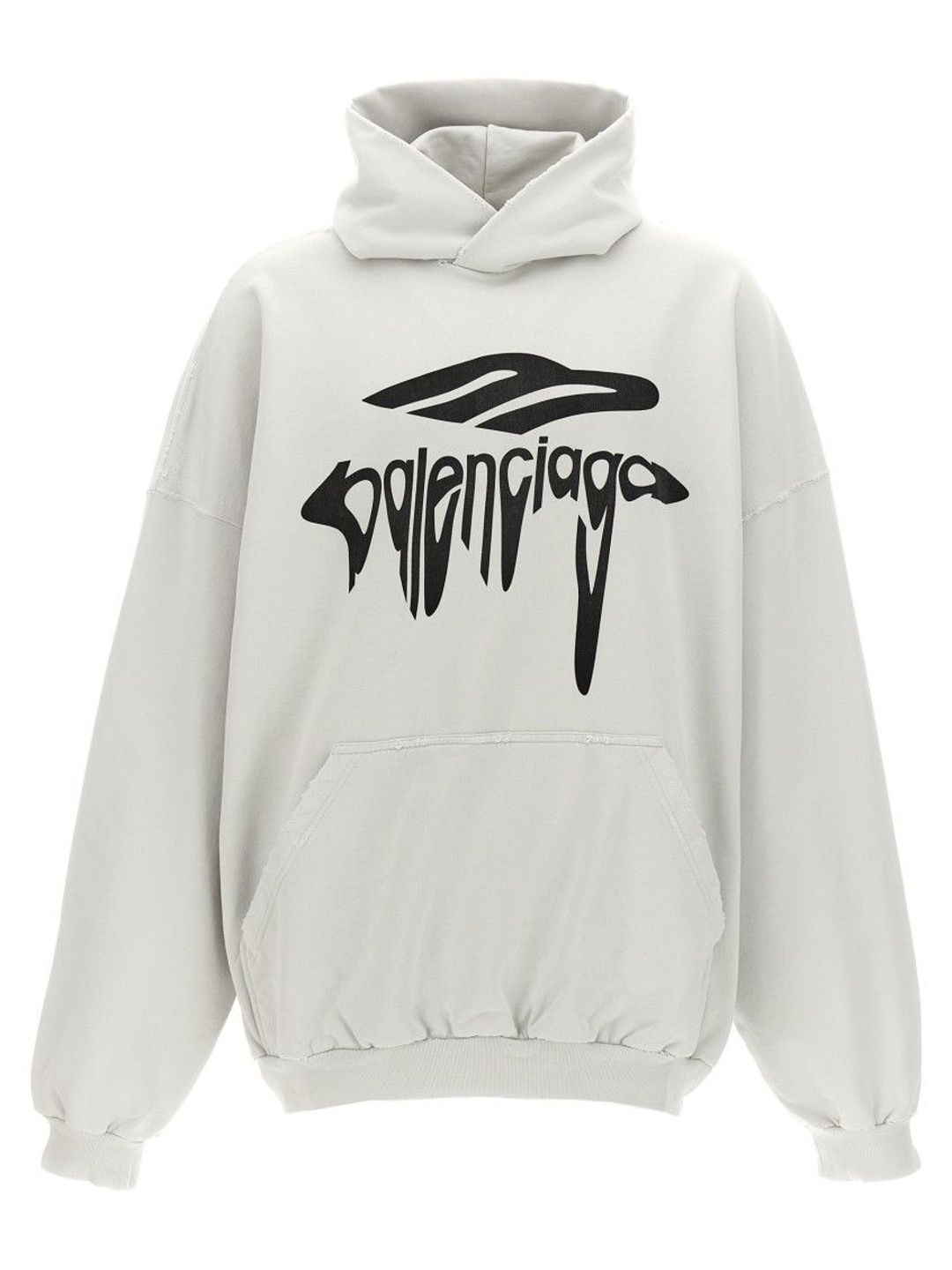 balenciaga White 3B Liquefied hoodie-picture-11