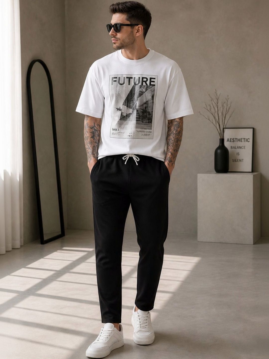 SZN Men Regular Fit Training Track Pants-picture-30