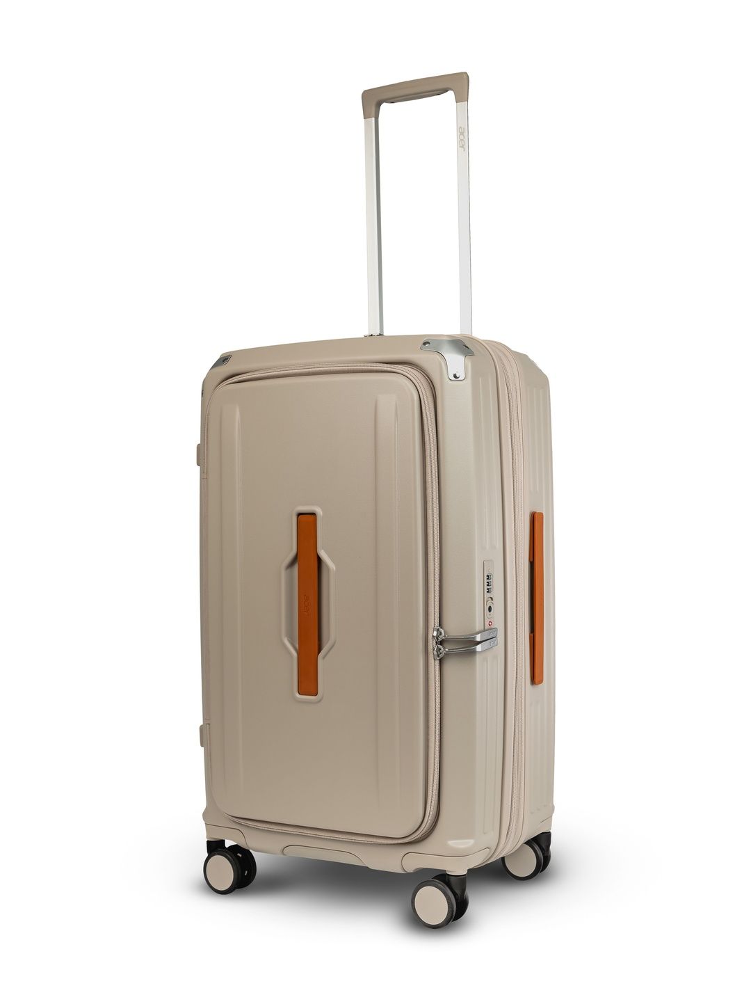 acer Brisbane Suitcase 24 inch Check-in 8 Wheels- TSA lock- Top & Mid Open- Moreton Sand-picture-13