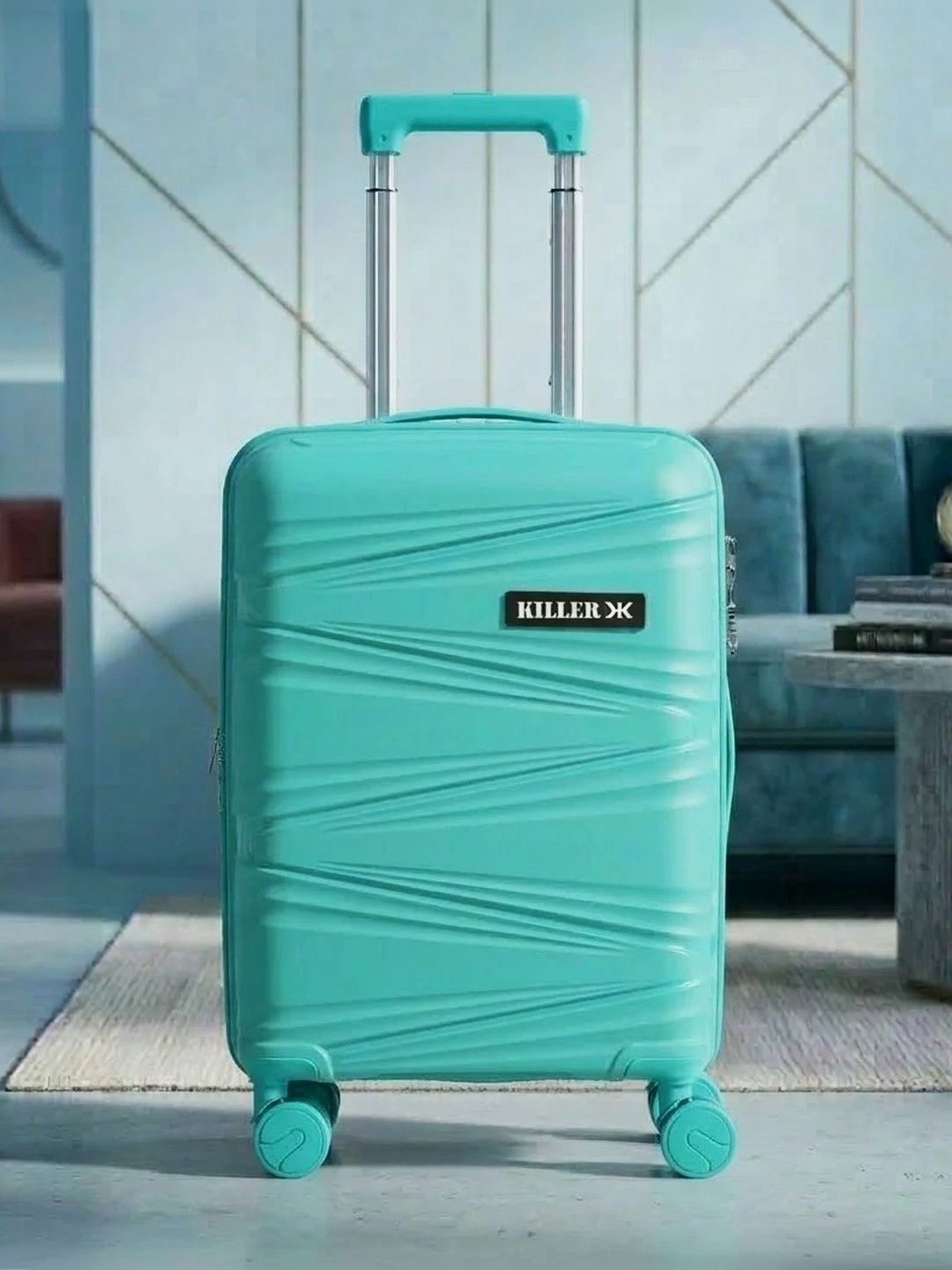 Killer Textured Hard-Sided Medium Trolley Bag-picture-33