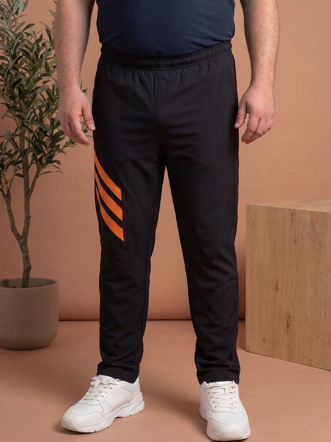 bigbanana Men Plus Size Plus Size Regular Fit Anti Odour Track Pants-picture-24