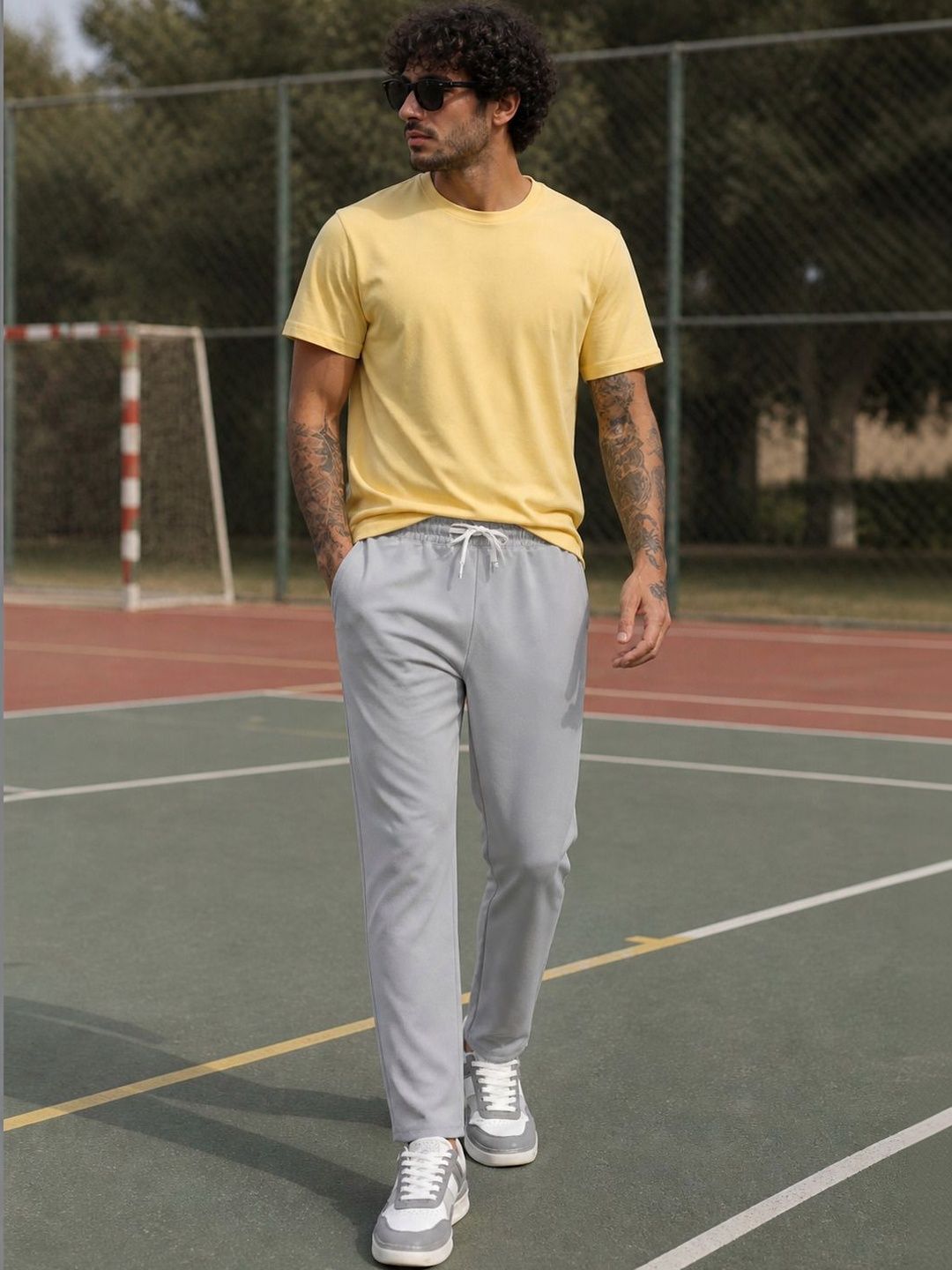 THE BEETEL HOUSE Men Regular Fit Training Track Pants-picture-41