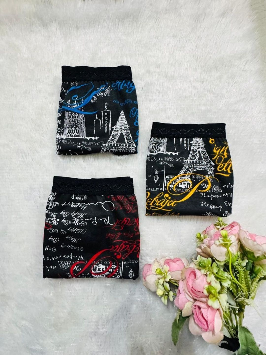 BioCleanse Women Pack of 3 Printed Hipster Briefs-picture-30