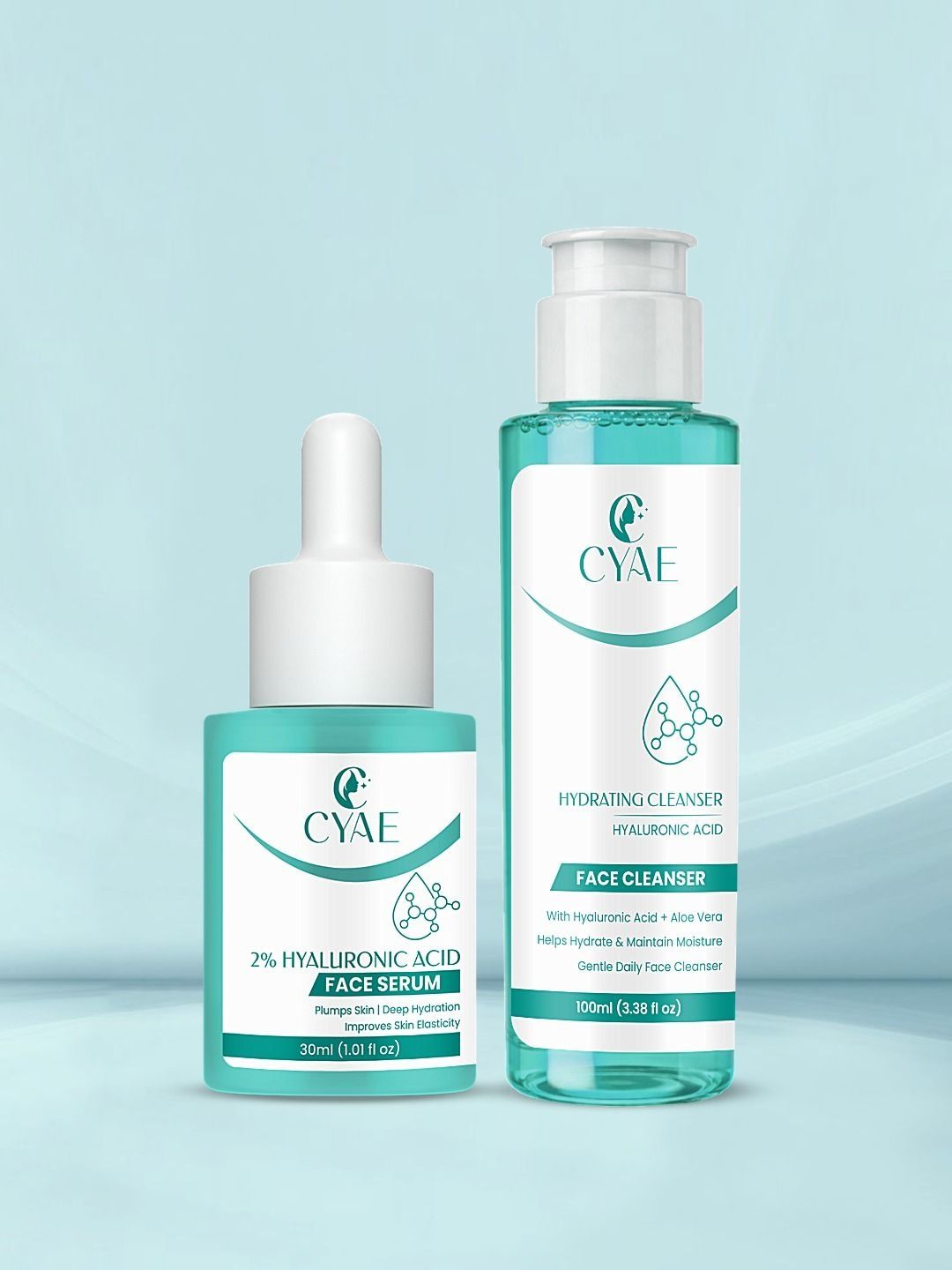 Cyae Set Of 2 Face Serum - 30 ml & Face Cleanser - 100 ml-picture-3