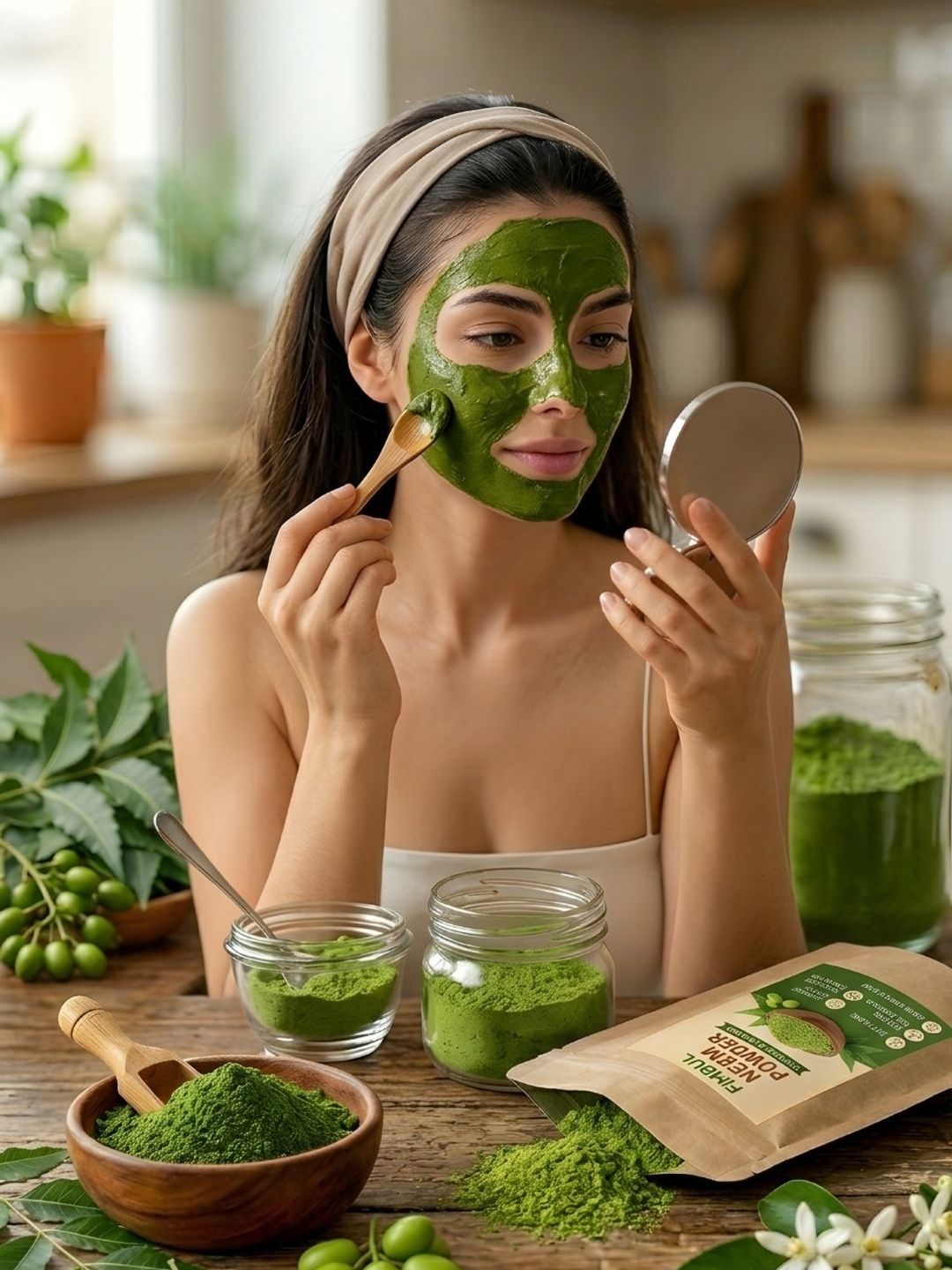 FIMBUL Neem Face Powder For Hydration - 50 g-picture-41