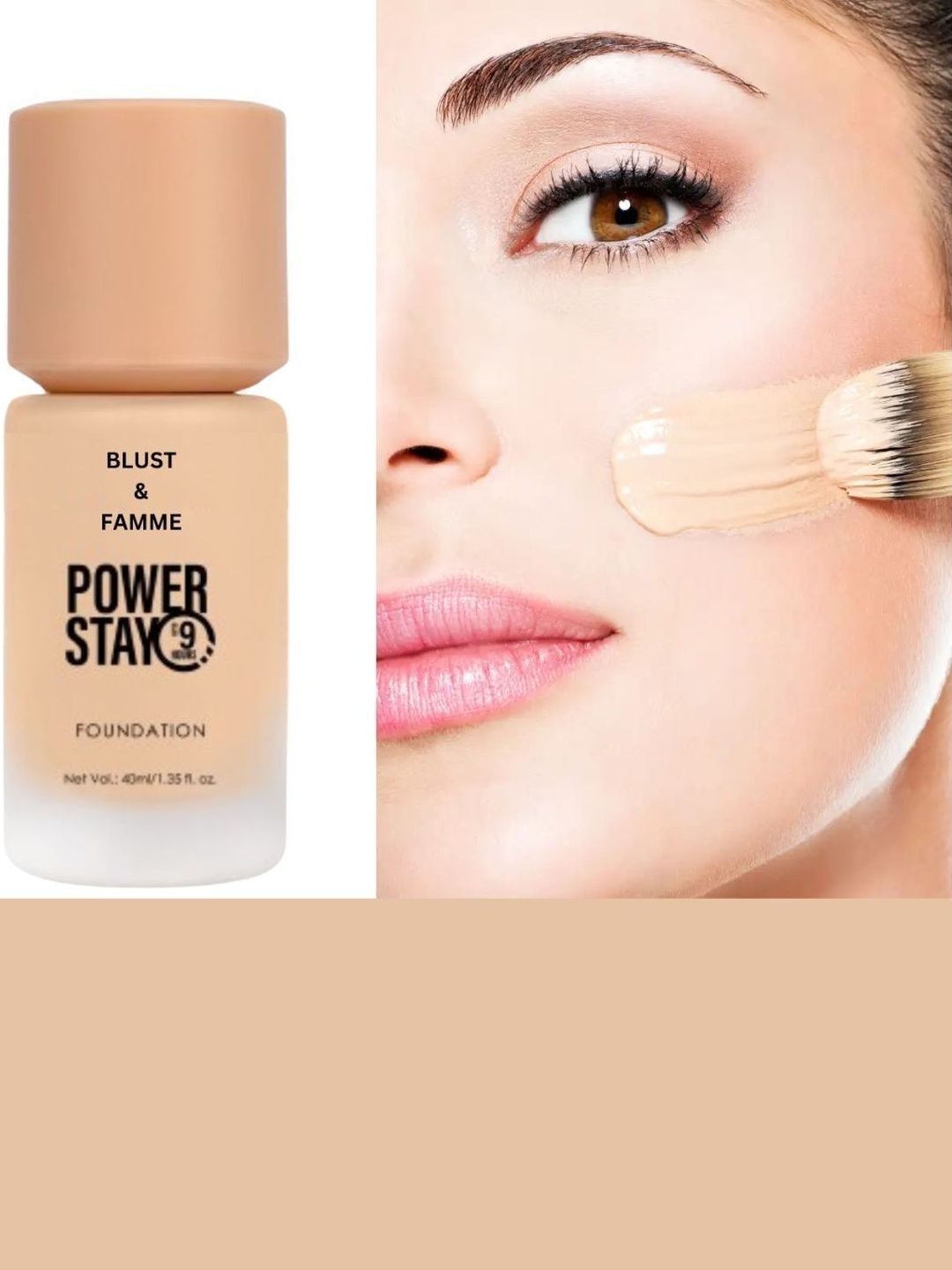 Blust&famme Hydrating Power Stay Foundation -40 ml -Ivory-image-35