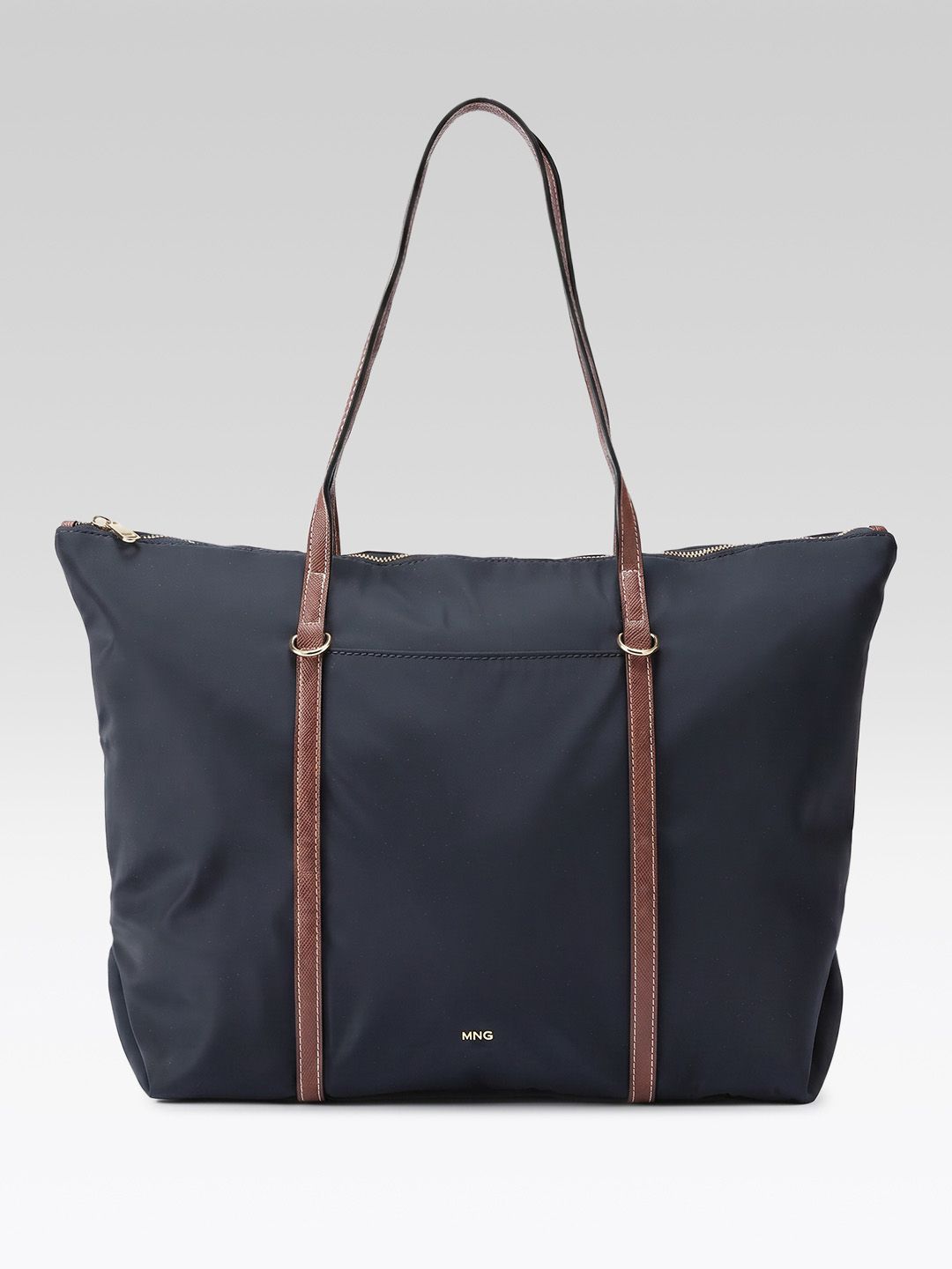 MANGO Structured Tote Bag-picture-12