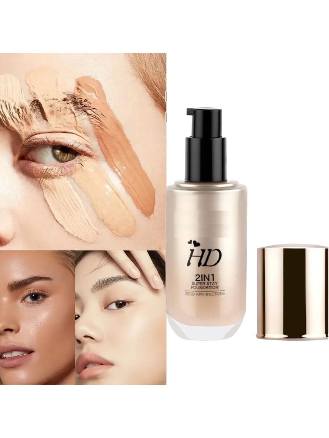 Blust&famme Lightweight Absolute HD Foundation - 60 ml - Beige-image-37