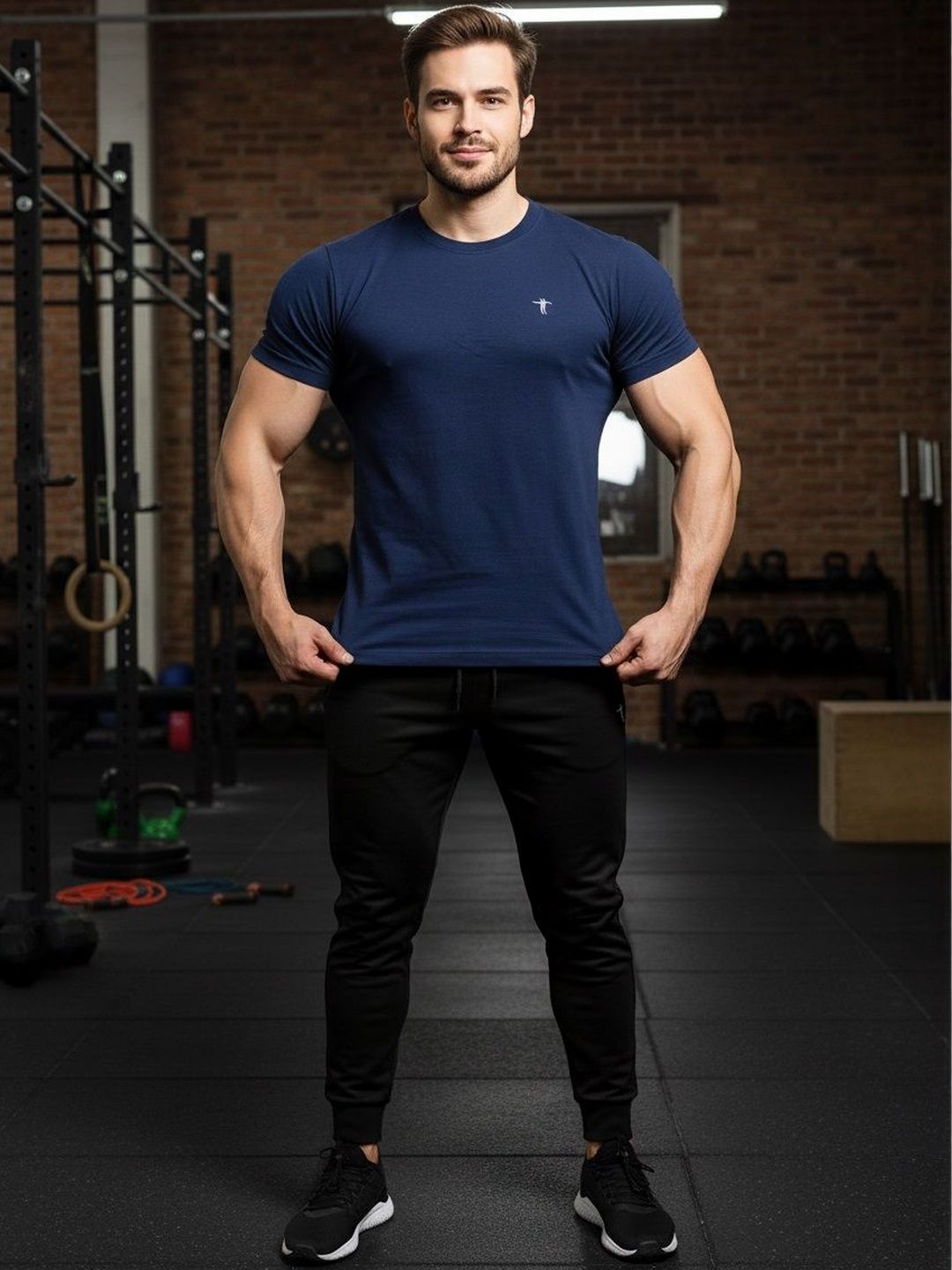 T.T. Men Brand Logo T-shirt-picture-44