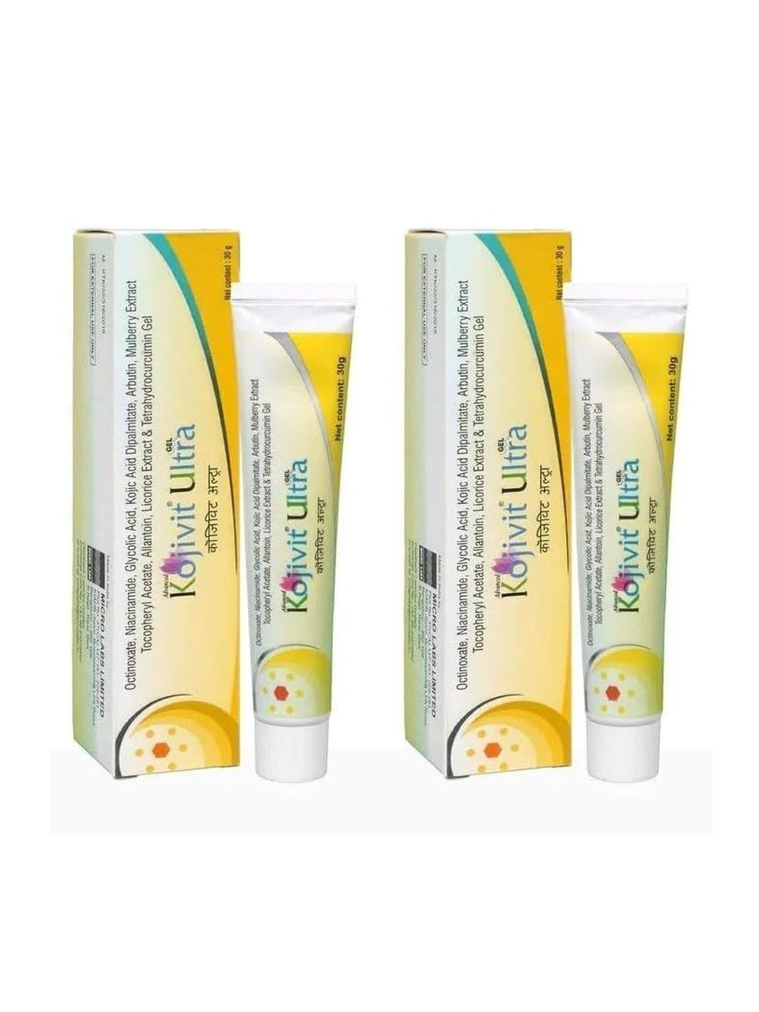 KOJIVIT Set Of 2 Ultra Dark Spots & Hyperpigmentation Gel - 30 g Each-image-21