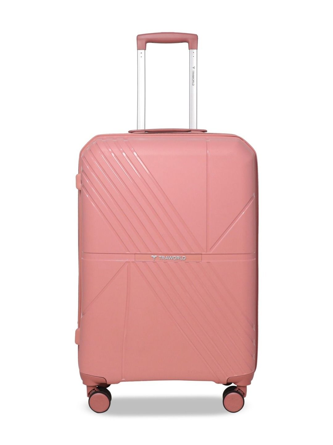 NAVRANGI Textured Hard-Sided Medium Trolley Bag-picture-0